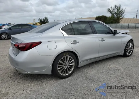 2019 Infiniti Q50 Luxe from USA, damaged, VIN JN1EV7AP4KM518509